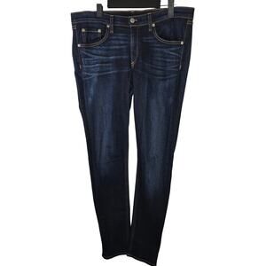 Rag & Bone Woodford Skinny Blue Denim Jeans Size 32